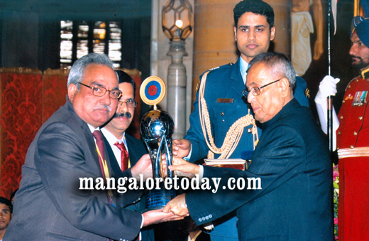 Mangalore University receives prestigious Indira Gandhi NSS Award